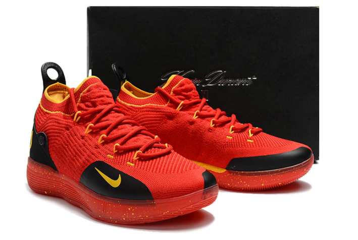 Nike KD 11 University Red Black-Yellow